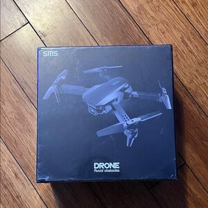 Black Drone with Obstacle Avoidance